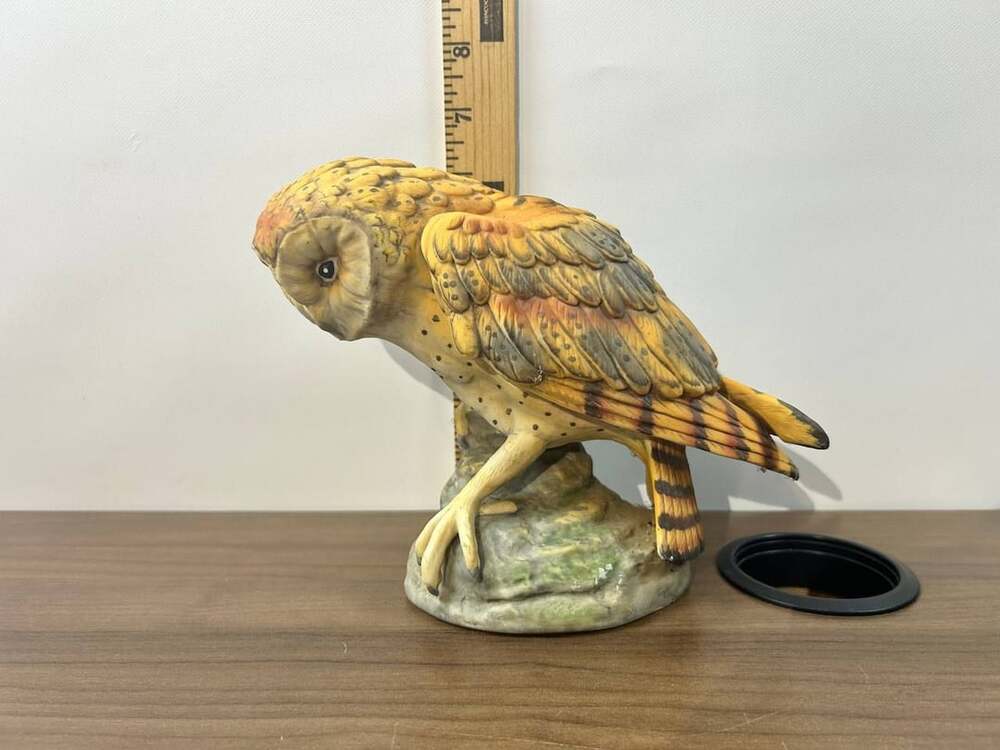 Vintage 1979 Enesco Fred Aman Forever Nature Owl Figurine E-3139 Ltd 5000